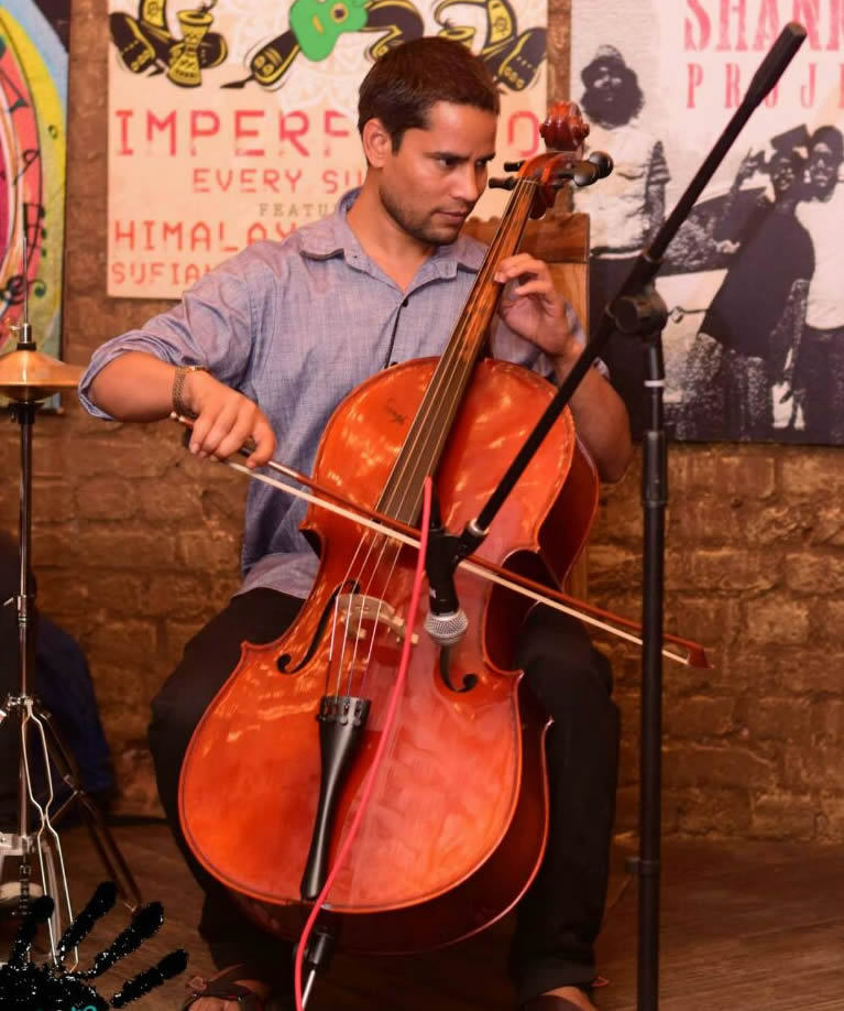 indian cello player himachal-pradesh india